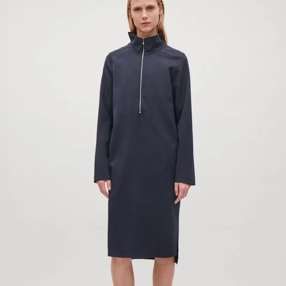 COS | Mockneck Midi Dress